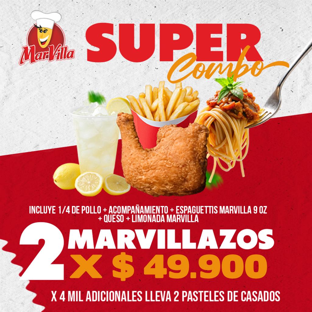Pollo Marvillazo x 2 - Marvilla